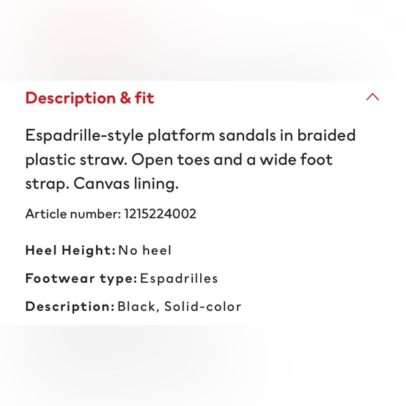 Espadrille Style Platform Sandals! Worn Once! 🩷 - Picture 10 of 12